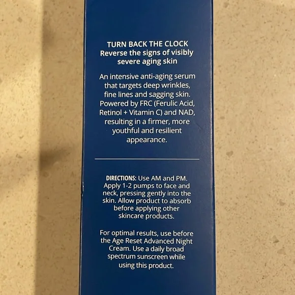 SKINN Age Reset Serum Intensive NEW - Picture 2 of 4